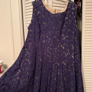 Royal Blue Swing Dress